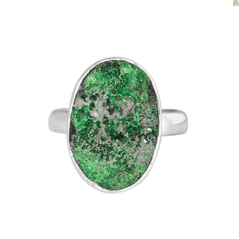 Uvarovite Ring-R-Size-7 UVR-2-151
