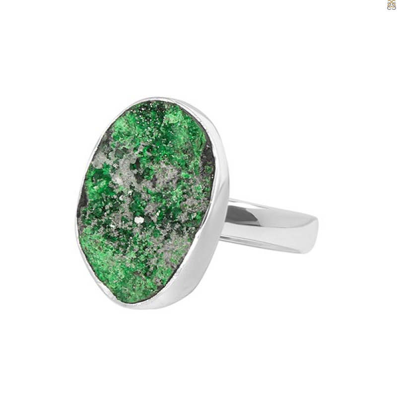 Uvarovite Ring-R-Size-7 UVR-2-151