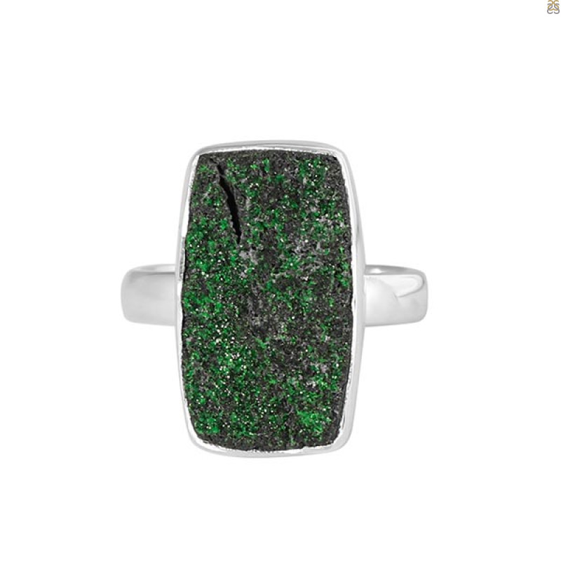 Uvarovite Ring-R-Size-6 UVR-2-158