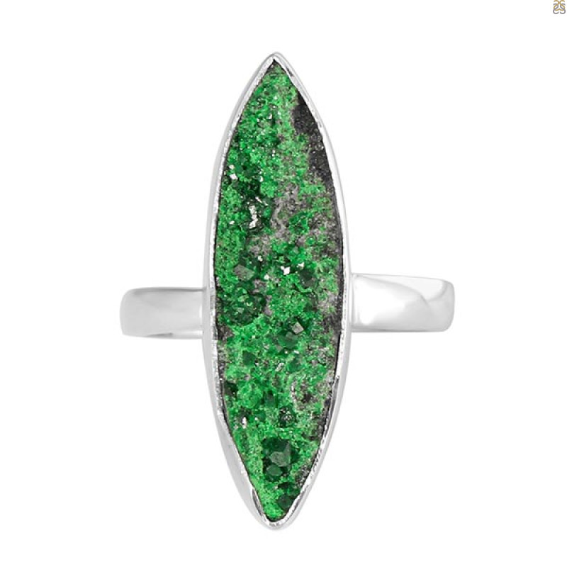 Uvarovite Adjustable Ring-ADJ-R UVR-2-166