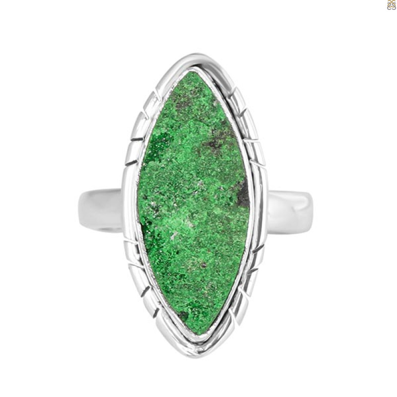 Uvarovite Ring-R-Size-7 UVR-2-169