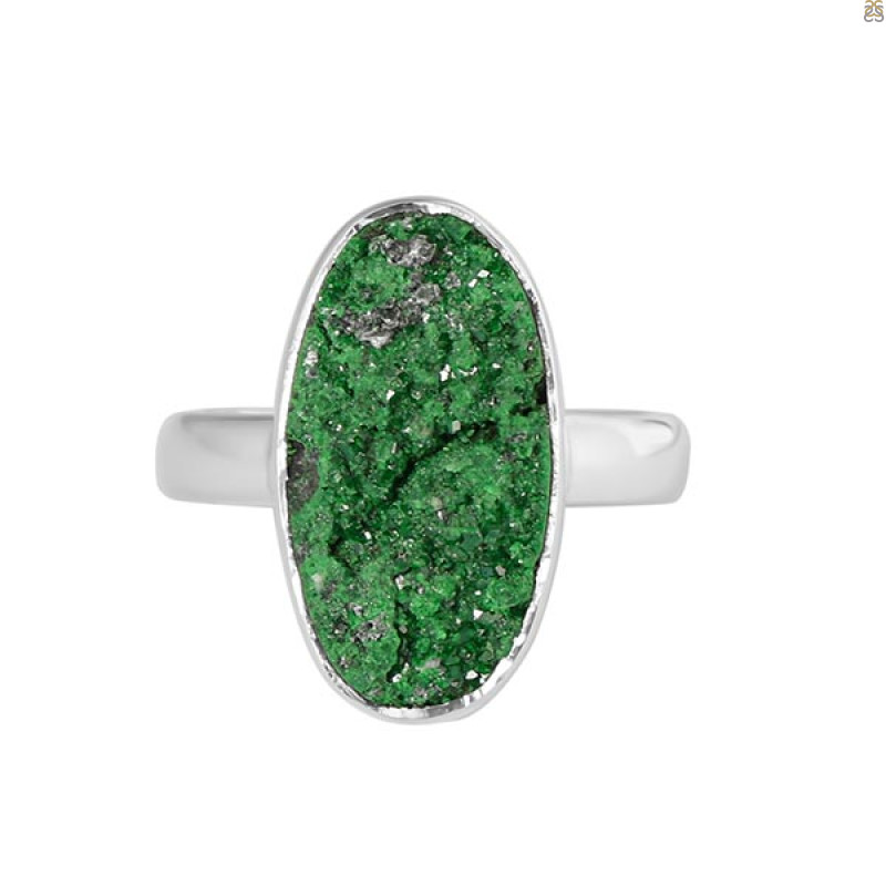 Uvarovite Ring-R-Size-6 UVR-2-17