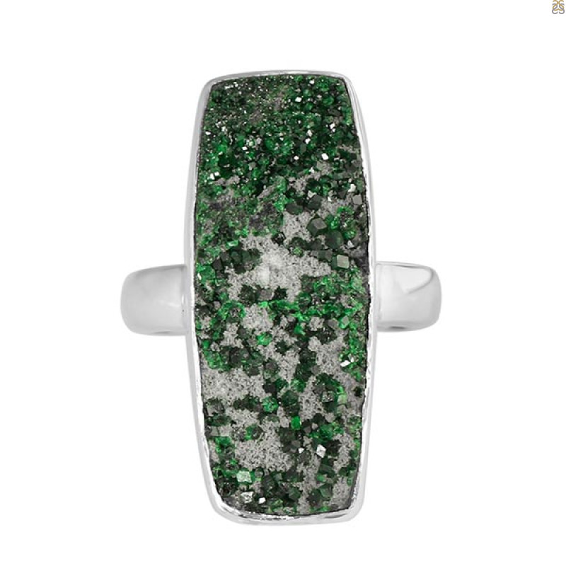 Uvarovite Ring-R-Size-6 UVR-2-197