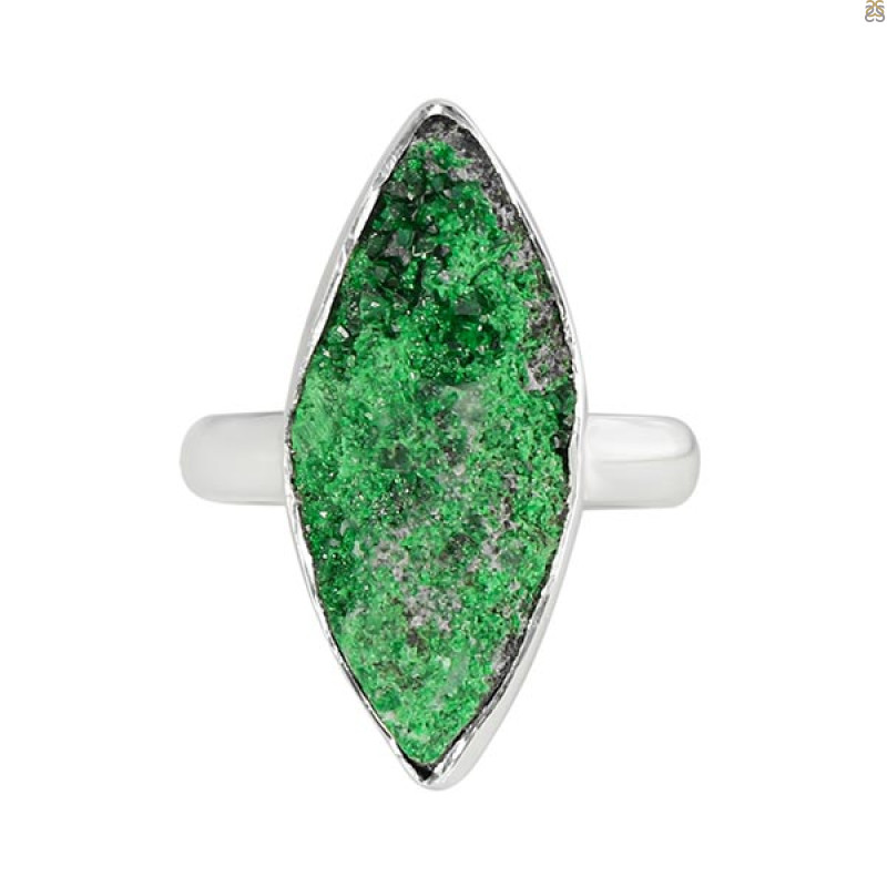 Uvarovite Ring-R-Size-7 UVR-2-205