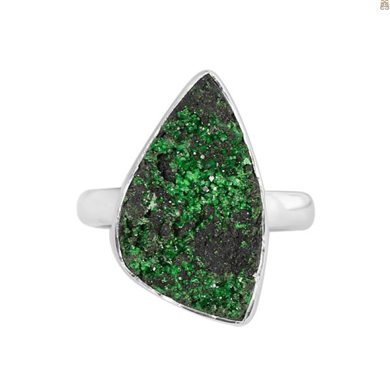 Uvarovite Ring-R-Size-8 UVR-2-223