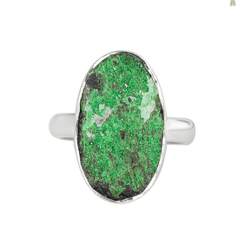 Uvarovite Ring-R-Size-8 UVR-2-224