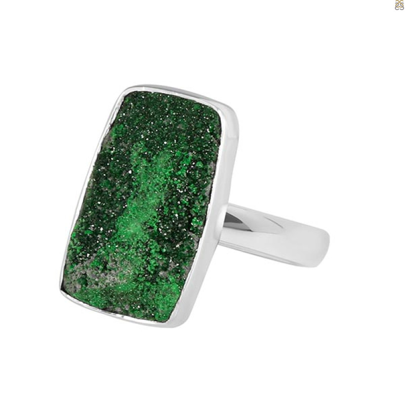 Uvarovite Ring-R-Size-7 UVR-2-23