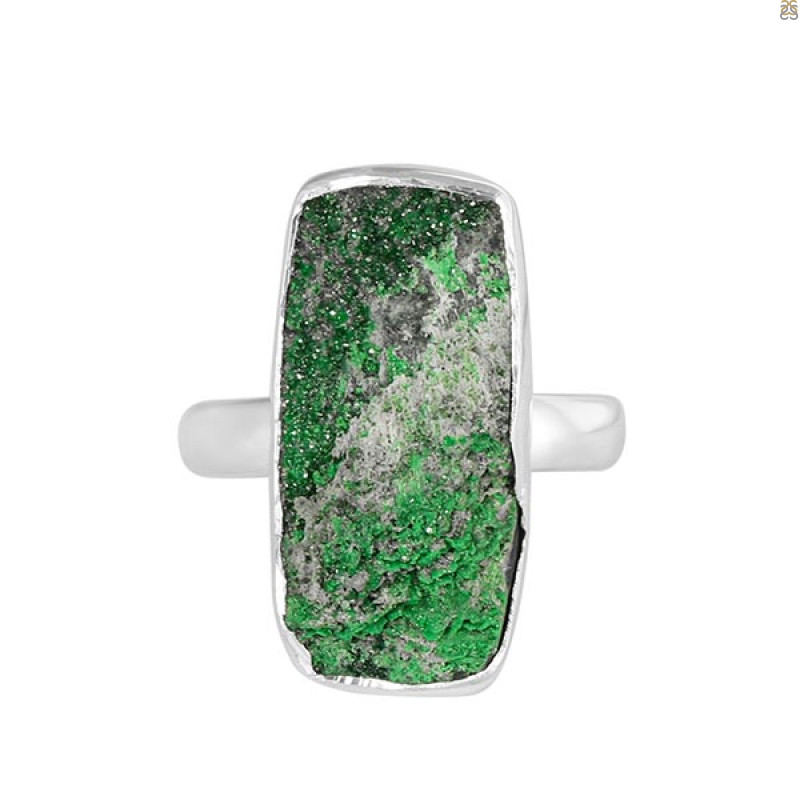 Uvarovite Ring-R-Size-7 UVR-2-235