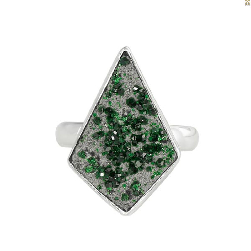 Uvarovite Ring-R-Size-7 UVR-2-239