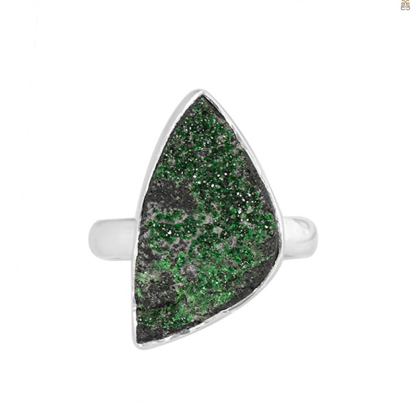 Uvarovite Ring-R-Size-7 UVR-2-240