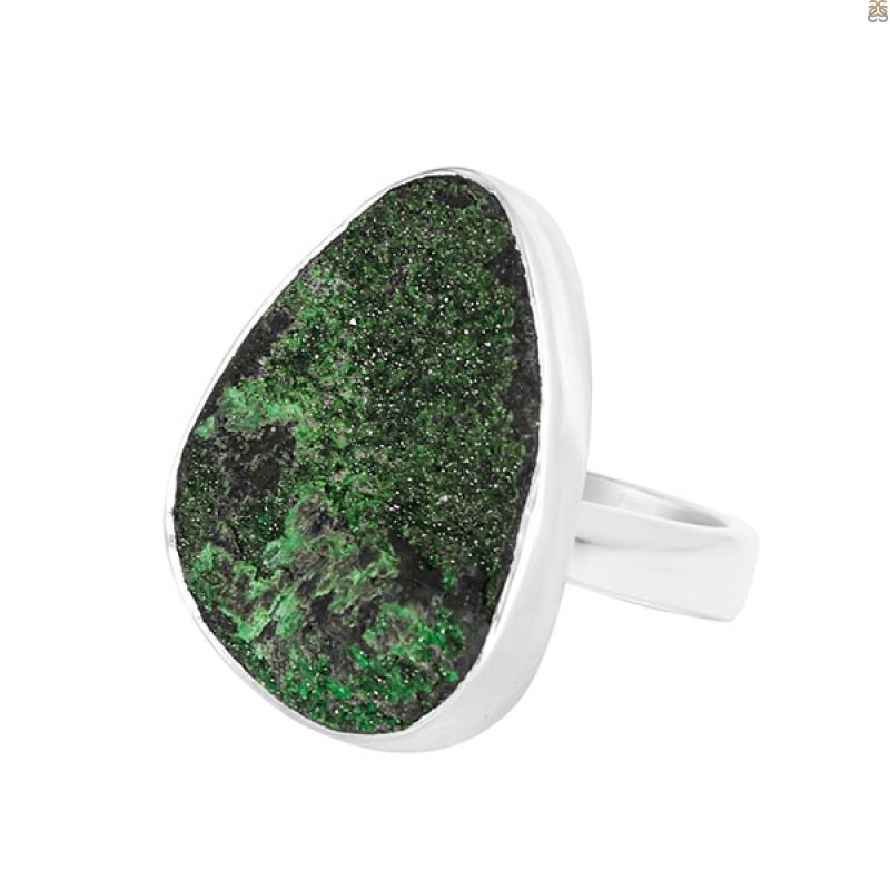 Uvarovite Ring-R-Size-7 UVR-2-243