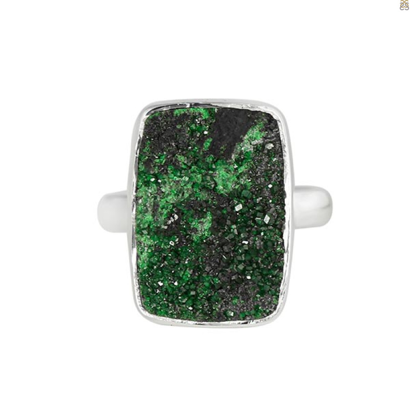 Uvarovite Ring-R-Size-8 UVR-2-250