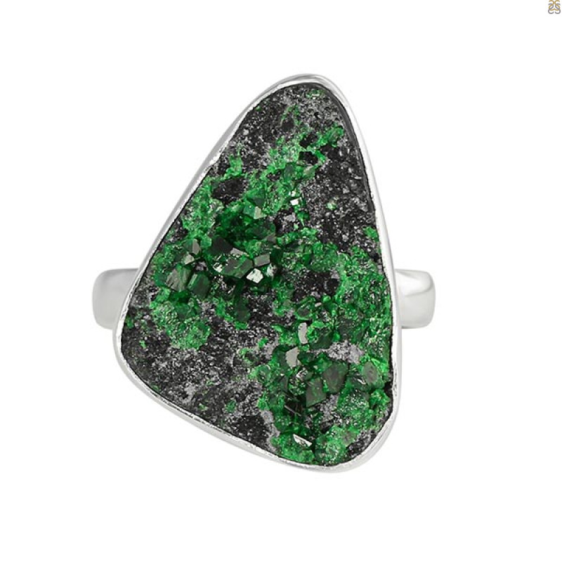 Uvarovite Ring-R-Size-9 UVR-2-263