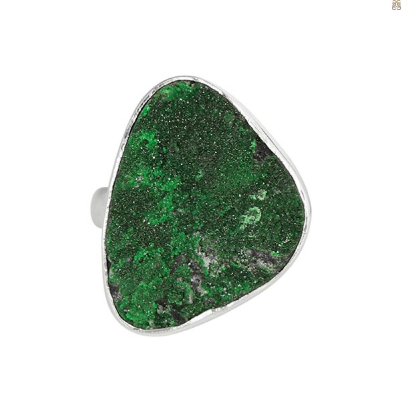 Uvarovite Adjustable Ring-ADJ-R UVR-2-269