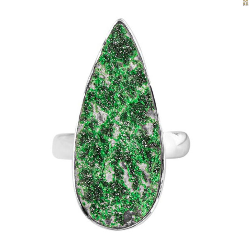 Uvarovite Ring-R-Size-7 UVR-2-273