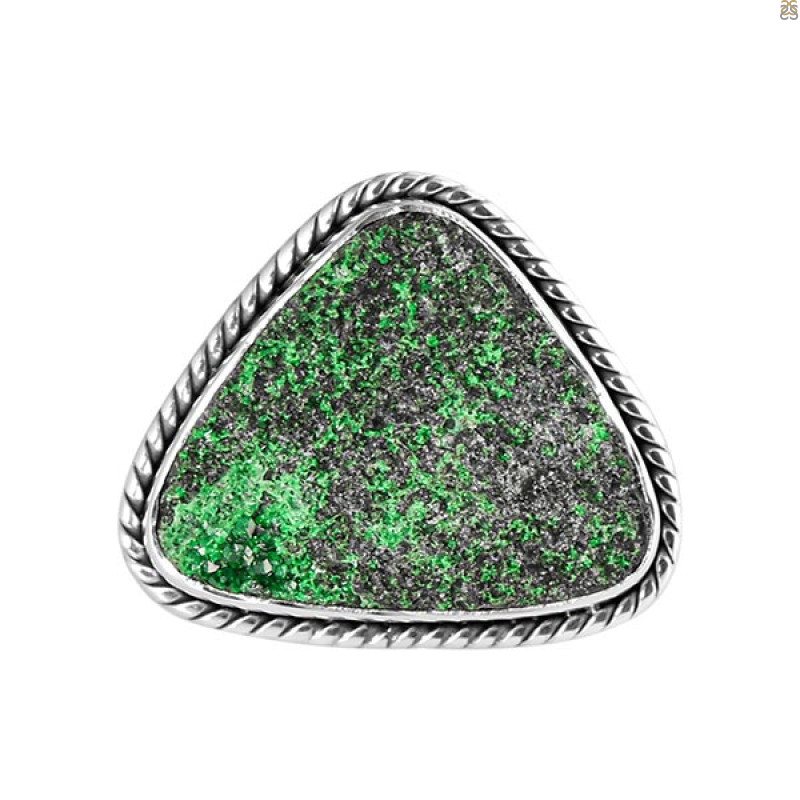 Uvarovite Ring-R-Size-7 UVR-2-275
