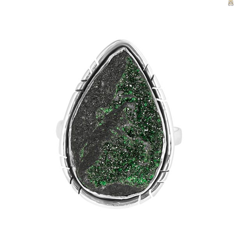 Uvarovite Ring-R-Size-7 UVR-2-283