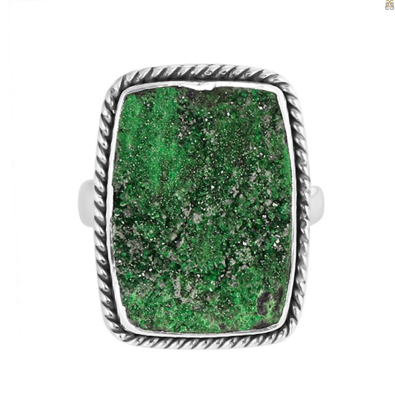Uvarovite Adjustable Ring-ADJ-R UVR-2-303