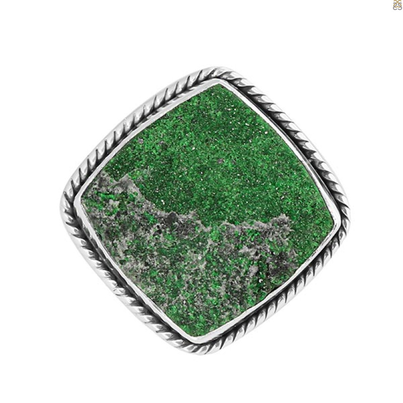 Uvarovite Adjustable Ring-ADJ-R UVR-2-321