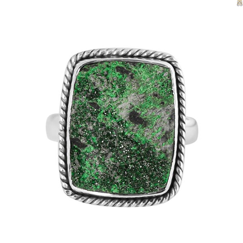 Uvarovite Ring-R-Size-9 UVR-2-323