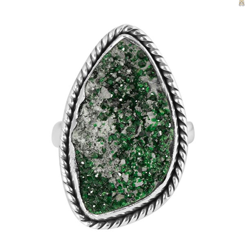 Uvarovite Adjustable Ring-ADJ-R UVR-2-324