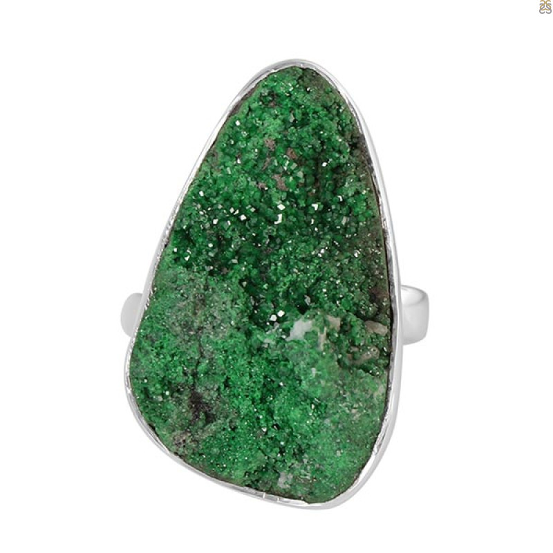 Uvarovite Adjustable Ring-ADJ-R UVR-2-327