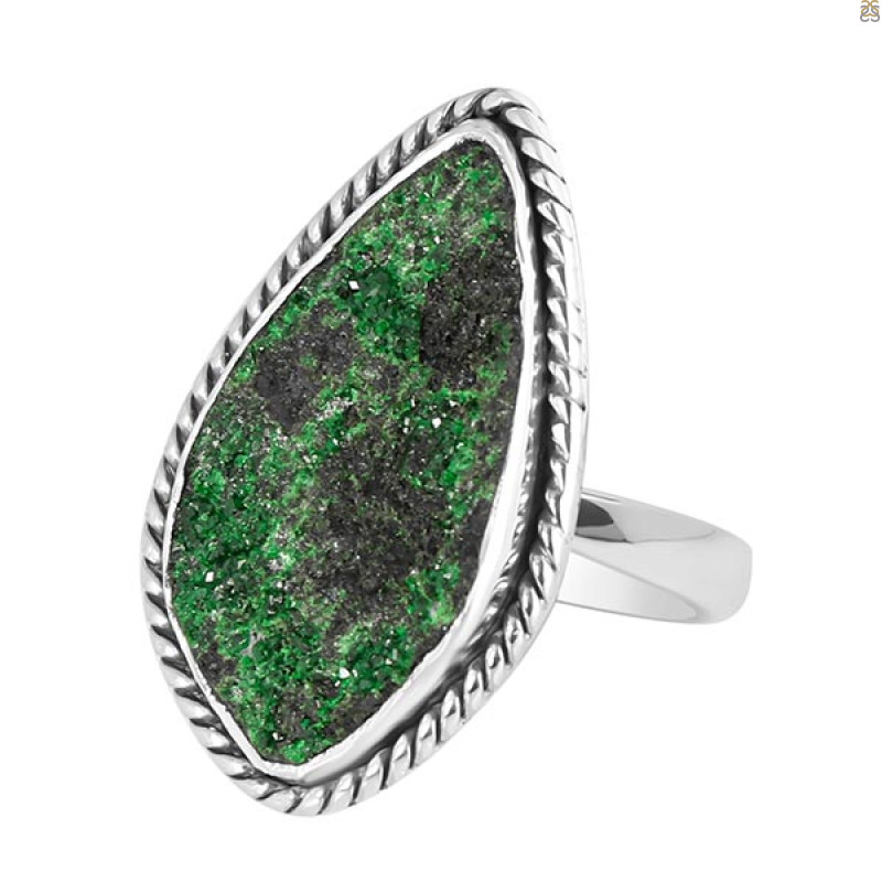 Uvarovite Adjustable Ring-ADJ-R UVR-2-328