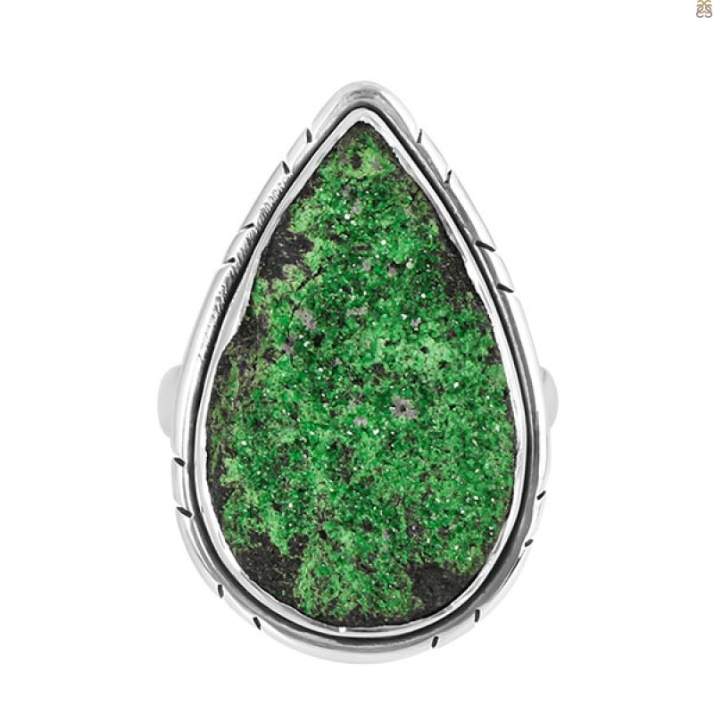 Uvarovite Ring-R-Size-7 UVR-2-329