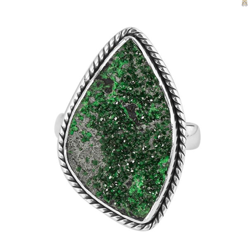 Uvarovite Ring-R-Size-9 UVR-2-338