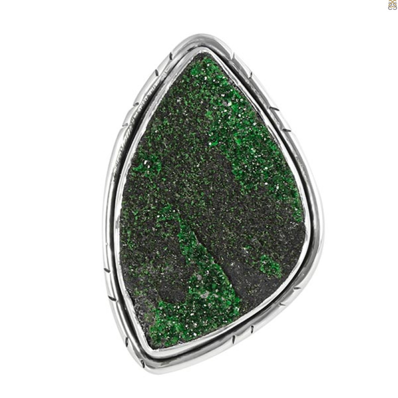 Uvarovite Ring-R-Size-8 UVR-2-352