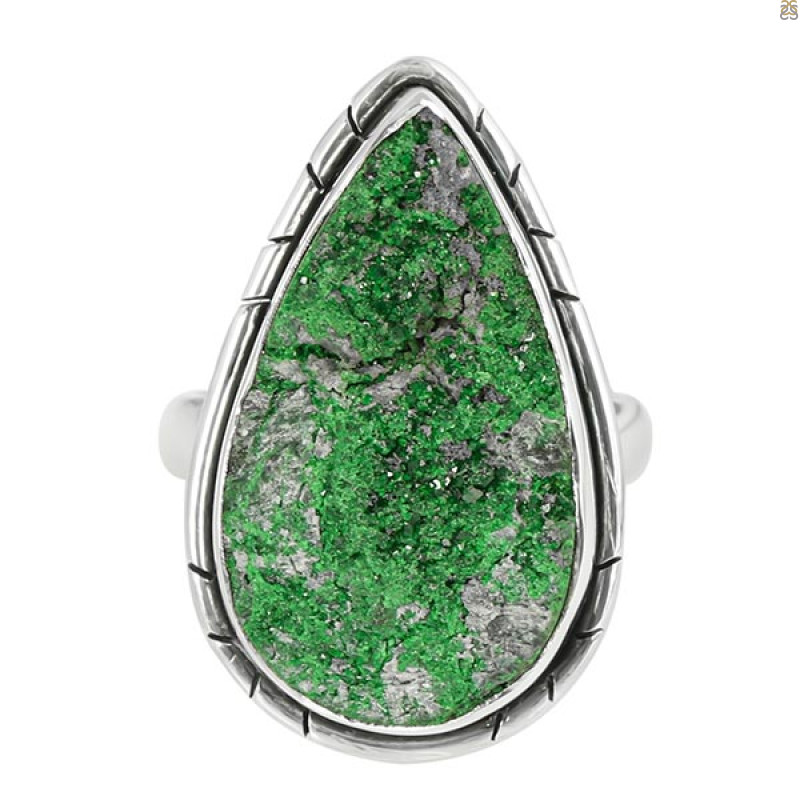 Uvarovite Ring-R-Size-9 UVR-2-354