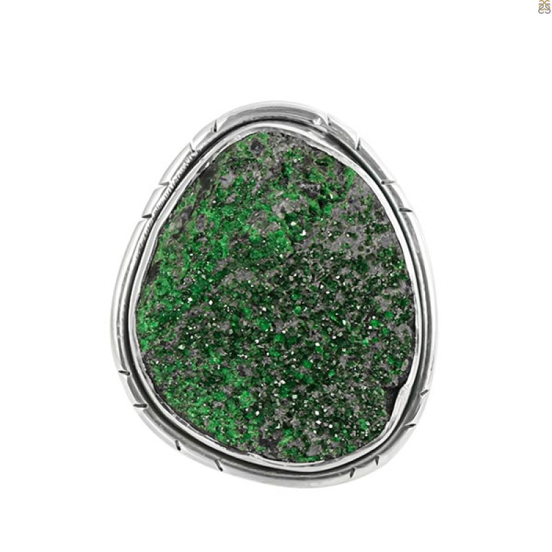 Uvarovite Ring-R-Size-9 UVR-2-368