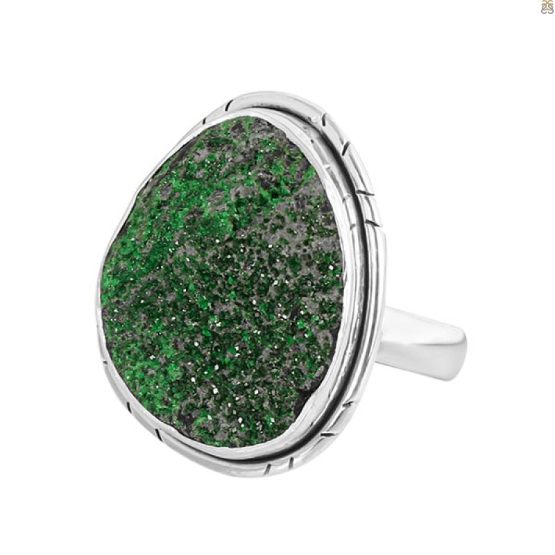 Uvarovite Ring-R-Size-9 UVR-2-368
