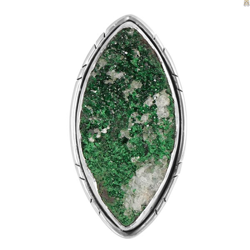 Uvarovite Adjustable Ring-ADJ-R UVR-2-385