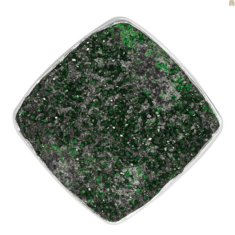 Uvarovite Adjustable Ring-ADJ-R UVR-2-388