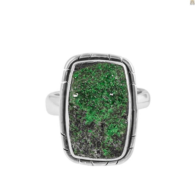 Uvarovite Adjustable Ring-ADJ-R UVR-2-397