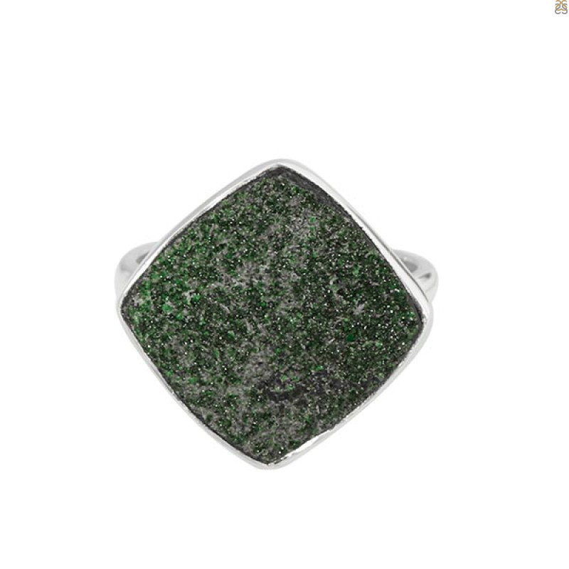 Uvarovite Ring-R-Size-8 UVR-2-398