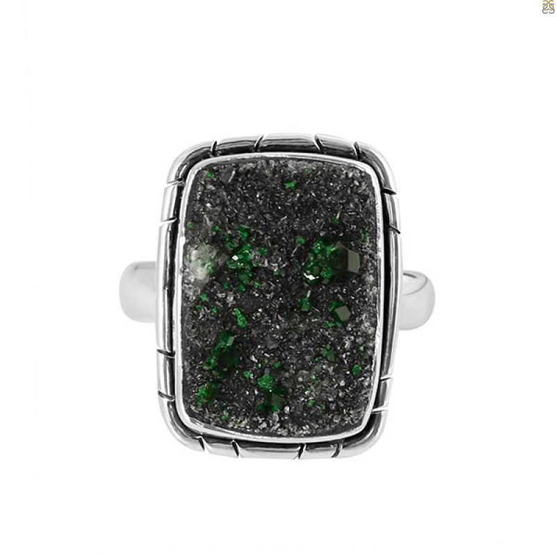 Uvarovite Ring-R-Size-7 UVR-2-405