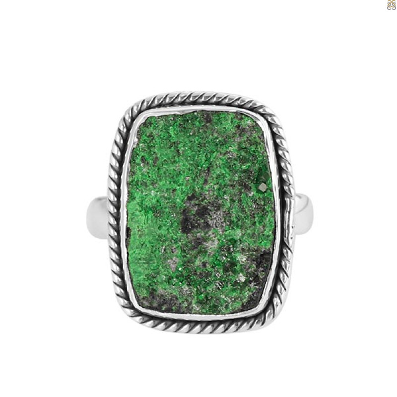 Uvarovite Ring-R-Size-7 UVR-2-409
