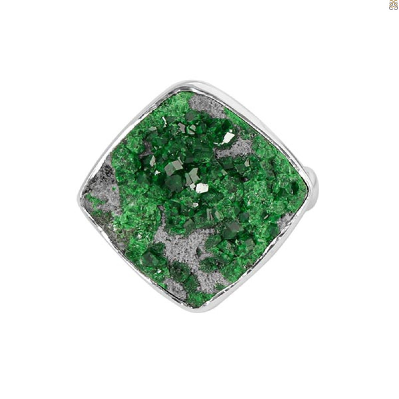 Uvarovite Ring-R-Size-7 UVR-2-430