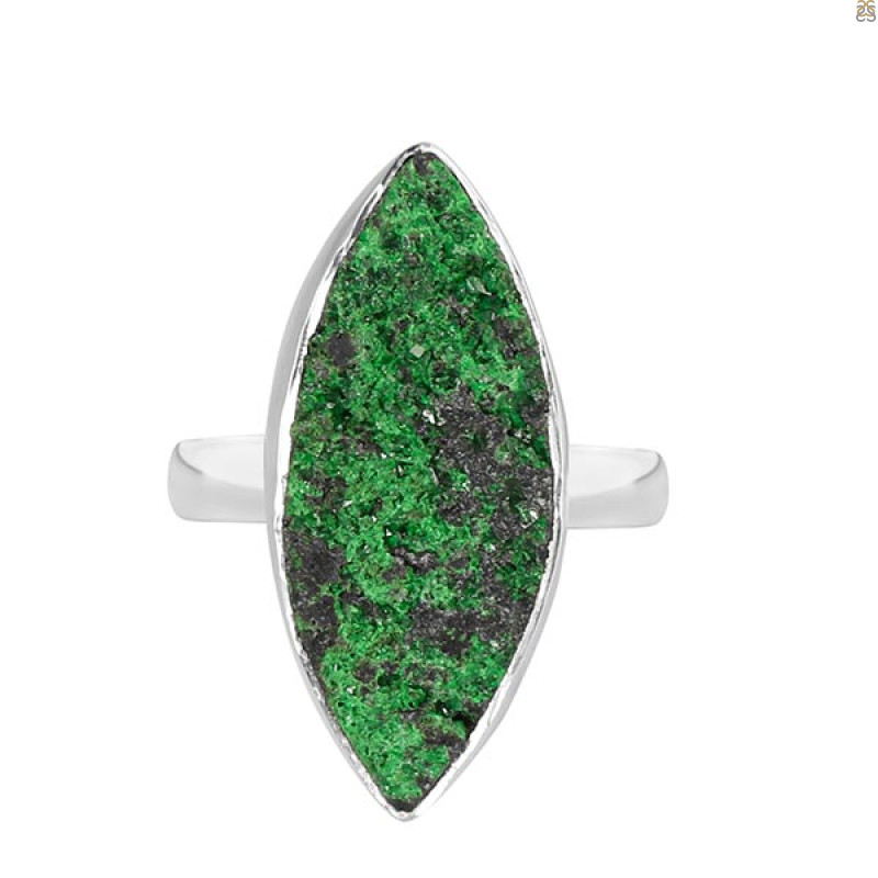Uvarovite Ring-R-Size-7 UVR-2-443