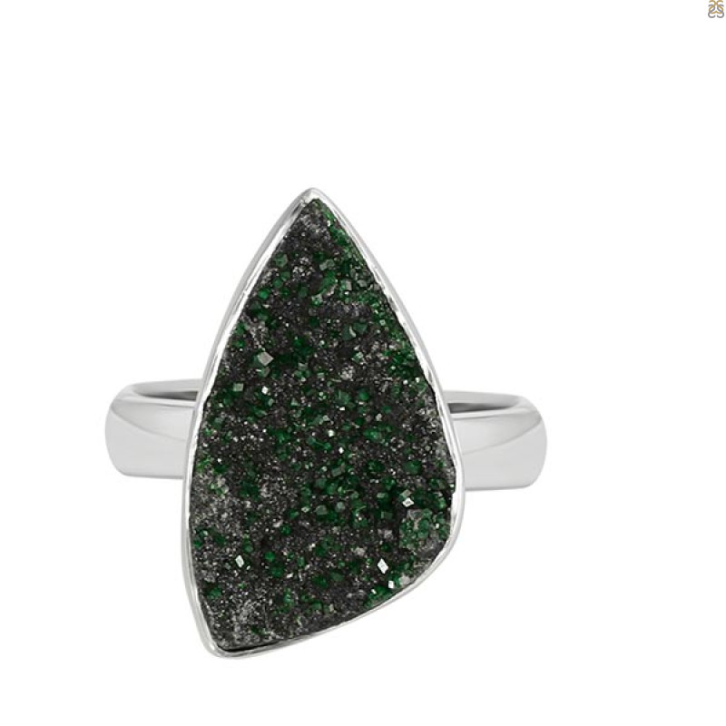 Uvarovite Ring-R-Size-9 UVR-2-449