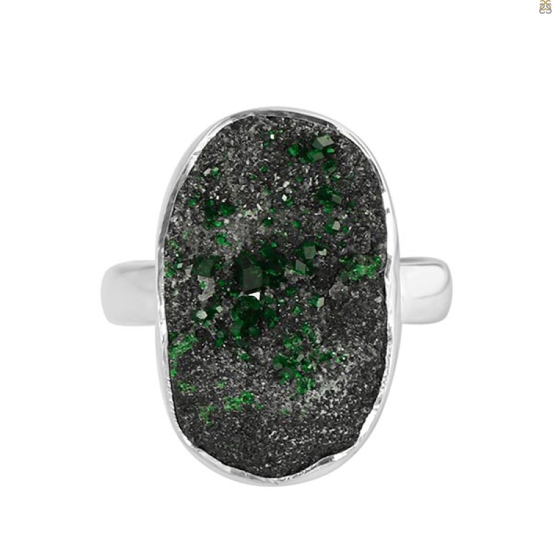 Uvarovite Ring-R-Size-9 UVR-2-457
