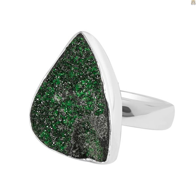 Uvarovite Ring-R-Size-9 UVR-2-459