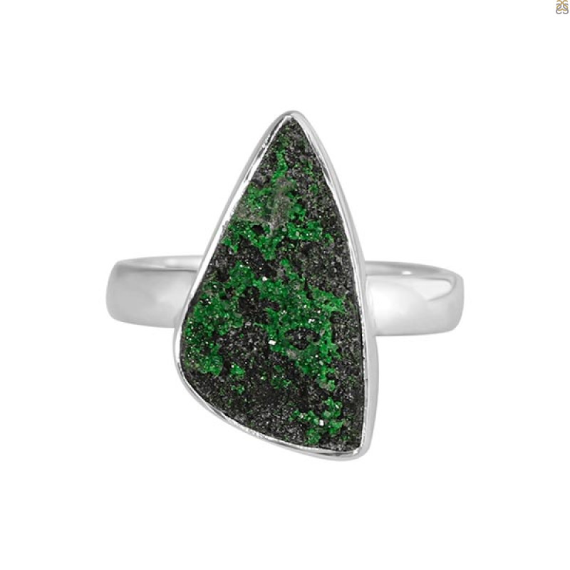 Uvarovite Ring-R-Size-8 UVR-2-46