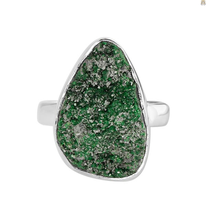 Uvarovite Ring-R-Size-9 UVR-2-470