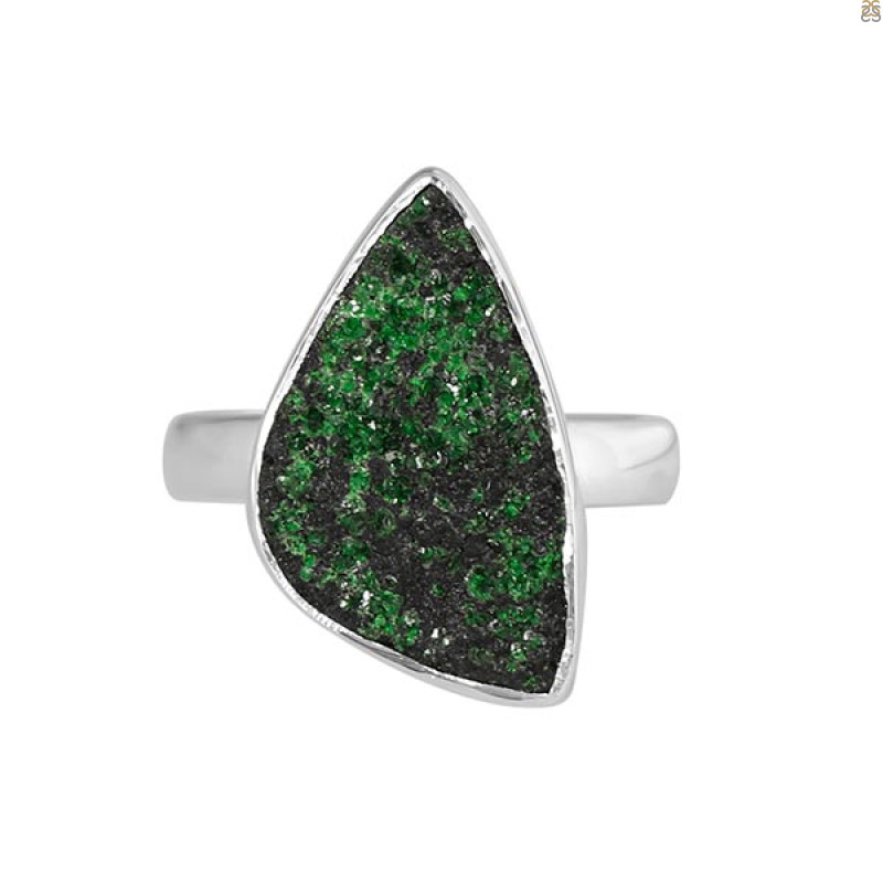 Uvarovite Ring-R-Size-6 UVR-2-49