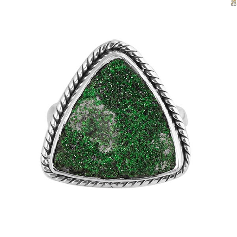 Uvarovite Ring-R-Size-7 UVR-2-504