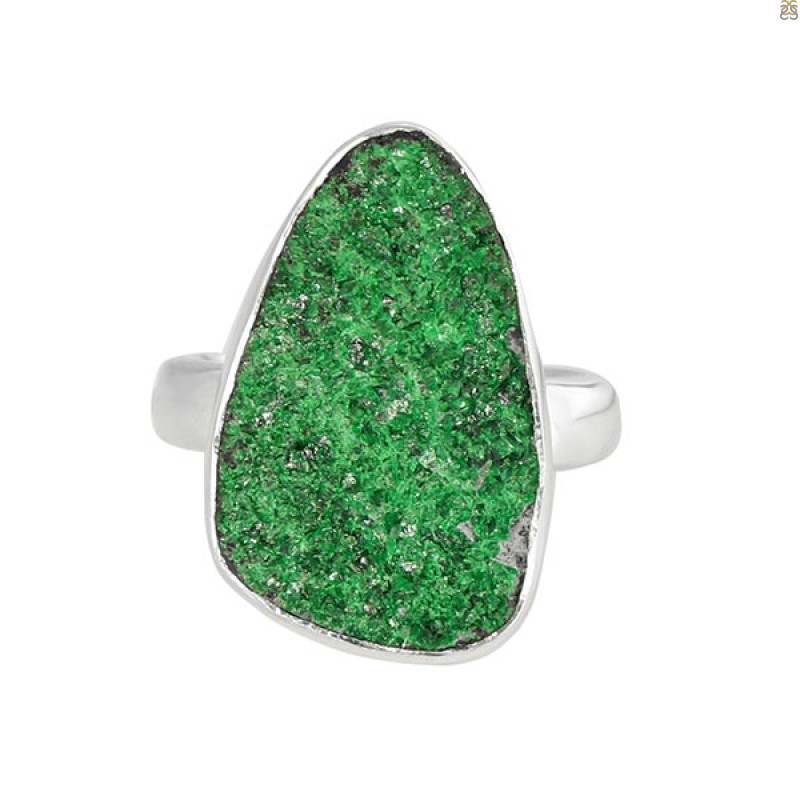 Uvarovite Ring-R-Size-7 UVR-2-520