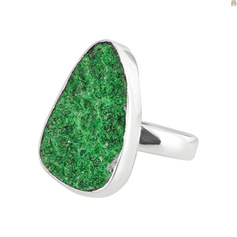 Uvarovite Ring-R-Size-7 UVR-2-520